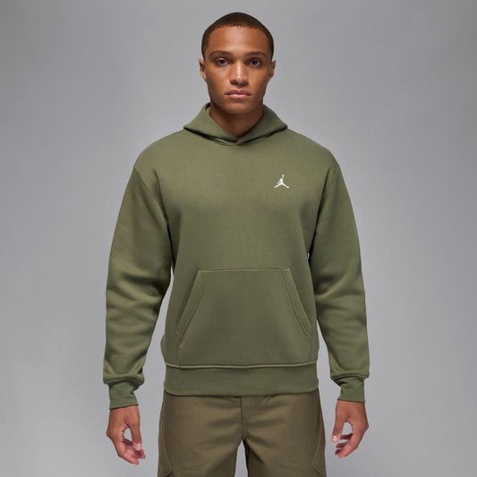 Air Jordan Mens Brooklyn Fleece Pullover Hoodie - Medium Olive